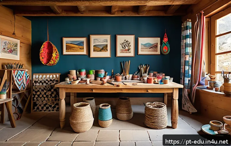 아동 겨울 캠프 - A vibrant winter arts and crafts workshop set in a cozy mountain cabin in Serra da Estrela, Portugal...